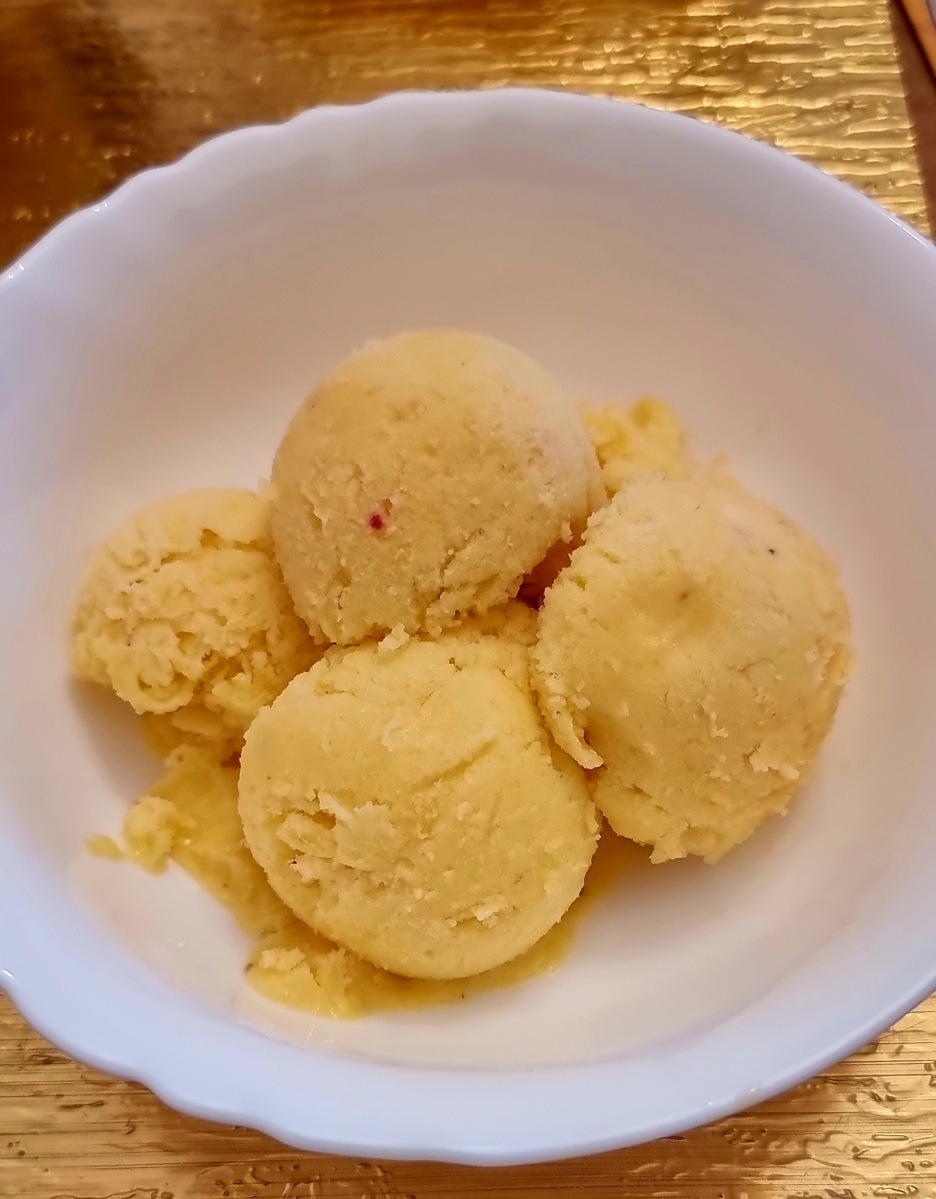 Mango Pfirsich Bananen Eis ohne Eismaschine – Nunzi sweet and salty